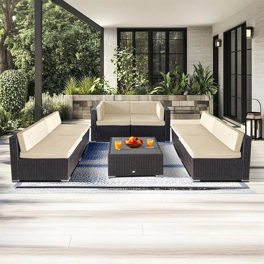 Rohová záhradná súprava Avenberg CASA