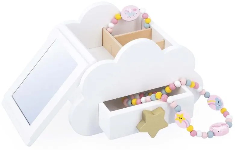 Drevená šperkovnica s jednorožcom