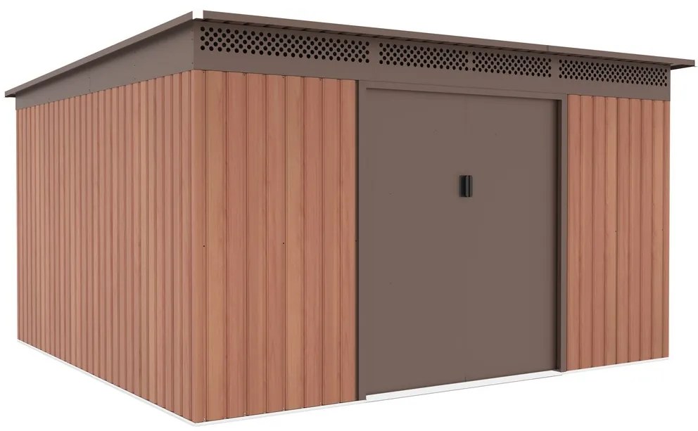 Záhradný domček G21 GRAH 1132 - 340 x 333 cm, hnedý 6390098