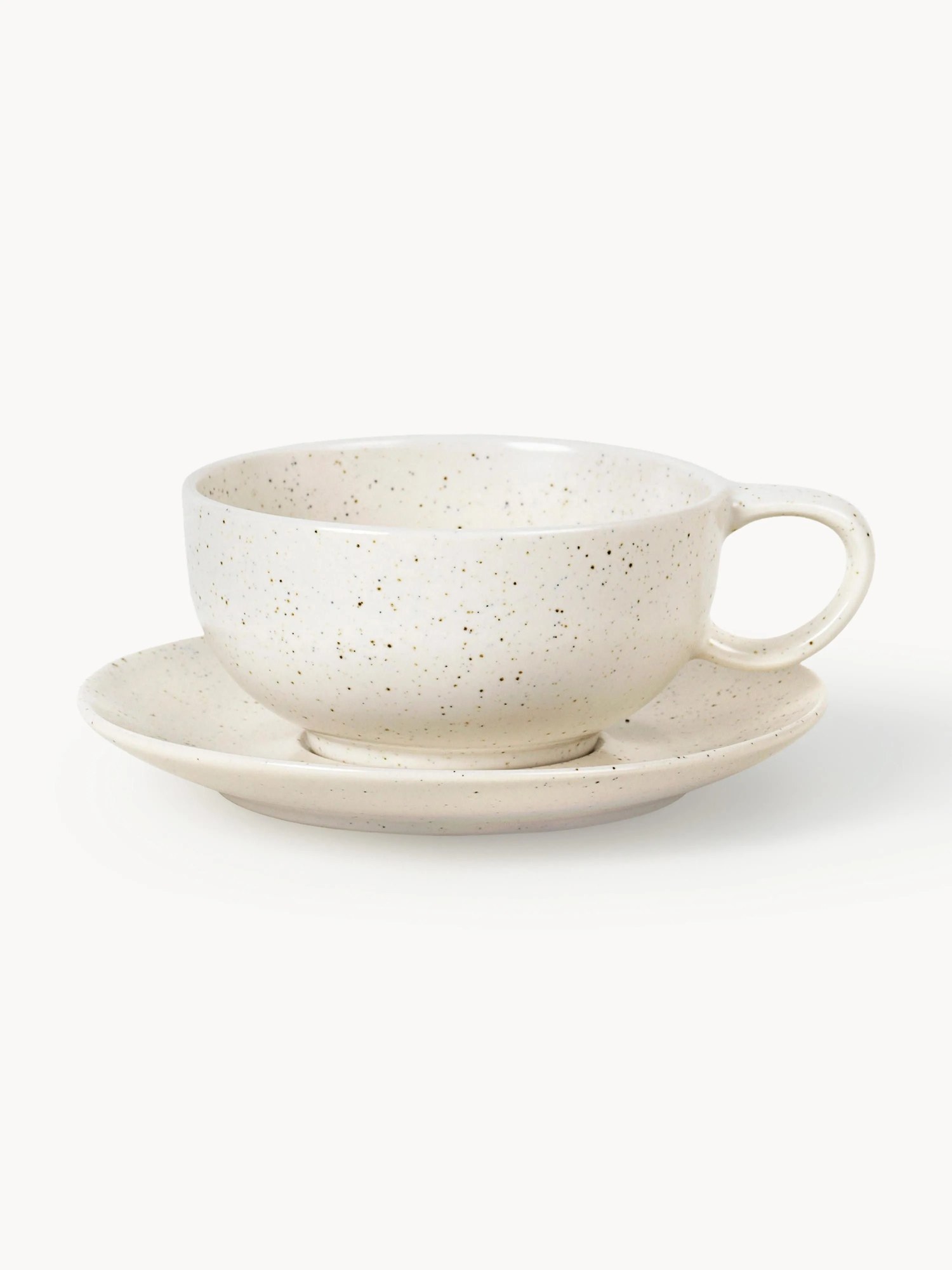 Ručne vyrobená šálka's podšálkou Nordic Vanilla