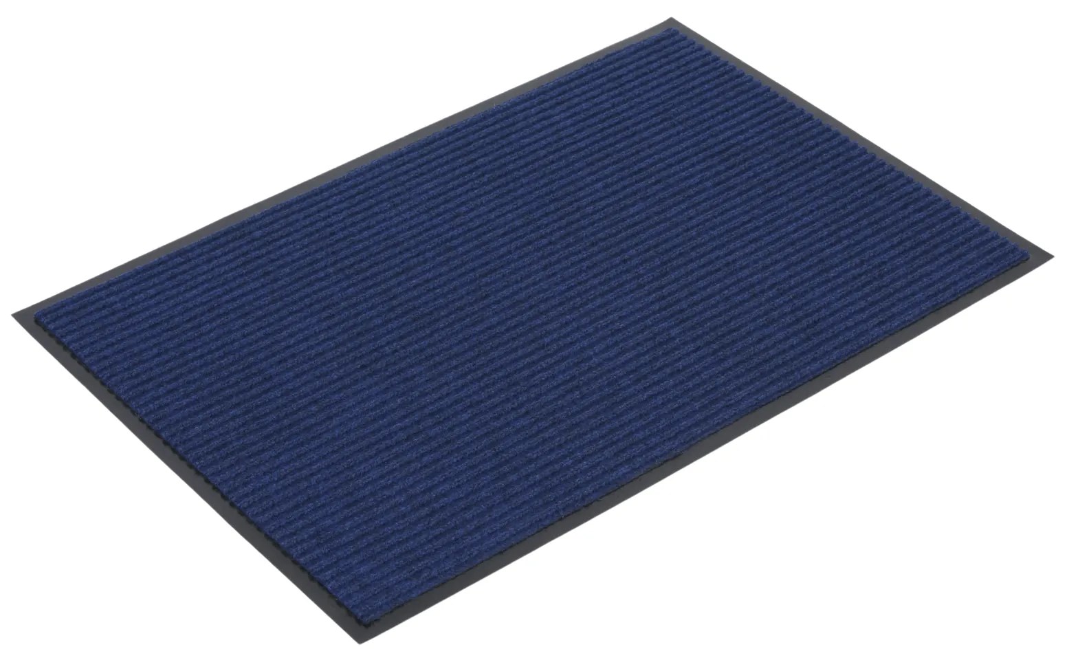 Odolná vstupná kobercová rohož s PVC, 60 x 90 cm, modrá