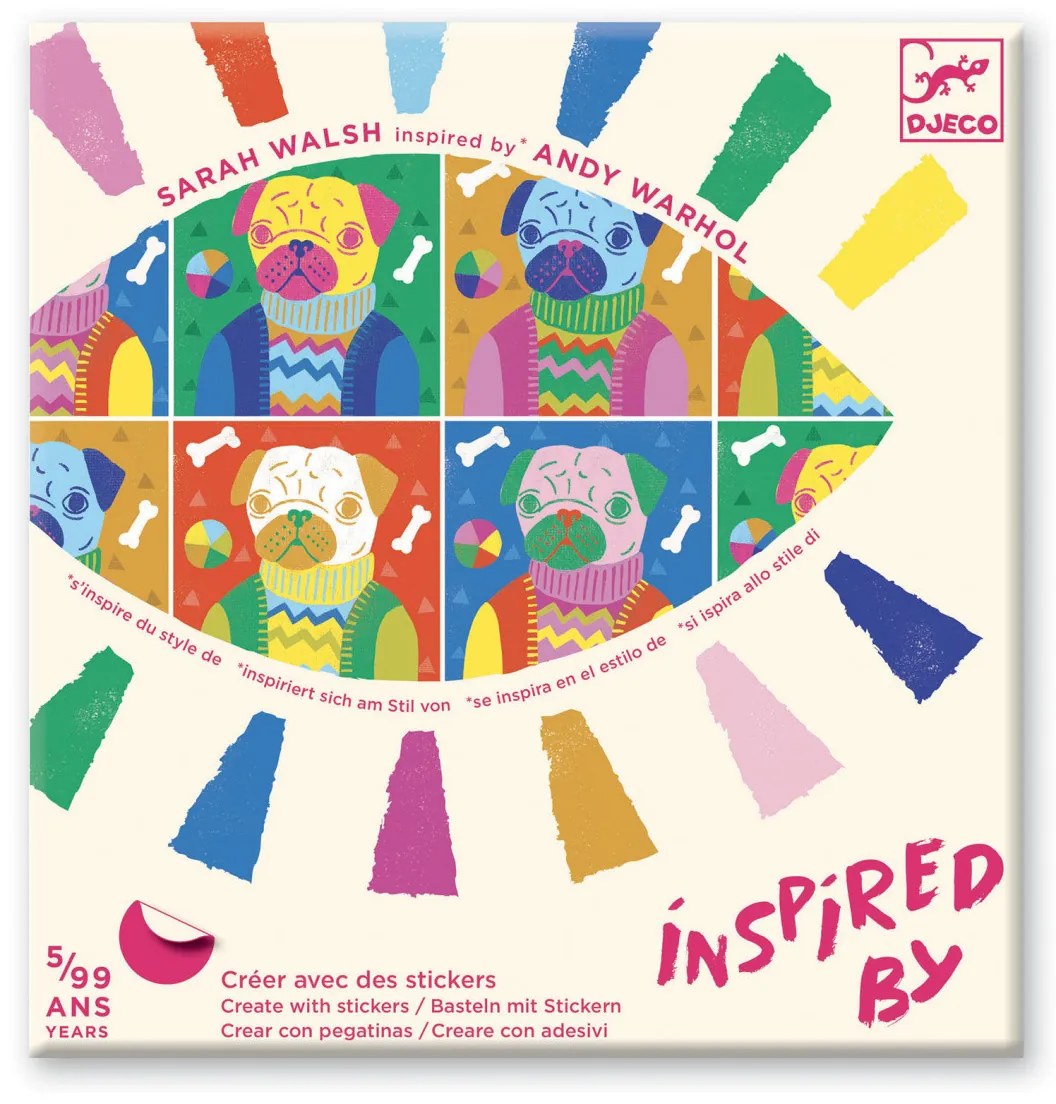 Kreatívna hra - Andy Warhol - Pop-art