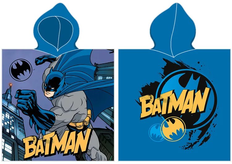 Detské pončo 50 × 115 cm ‒ Batman Temný Rytier