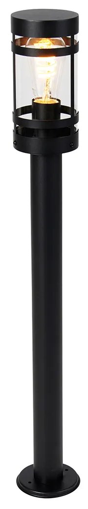 Inteligentná vonkajšia lampa čierna 80 cm IP44 vrátane Wifi ST64 - Gleam