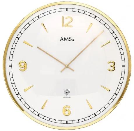 Dizajnové nástenné hodiny 5609 AMS riadené rádiovým signálom 40cm