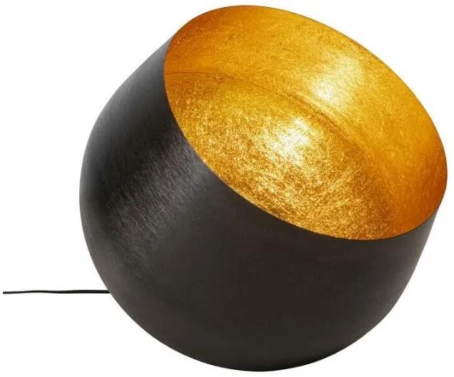Apollon Smooth stojacia lampa čierna Ø50 cm