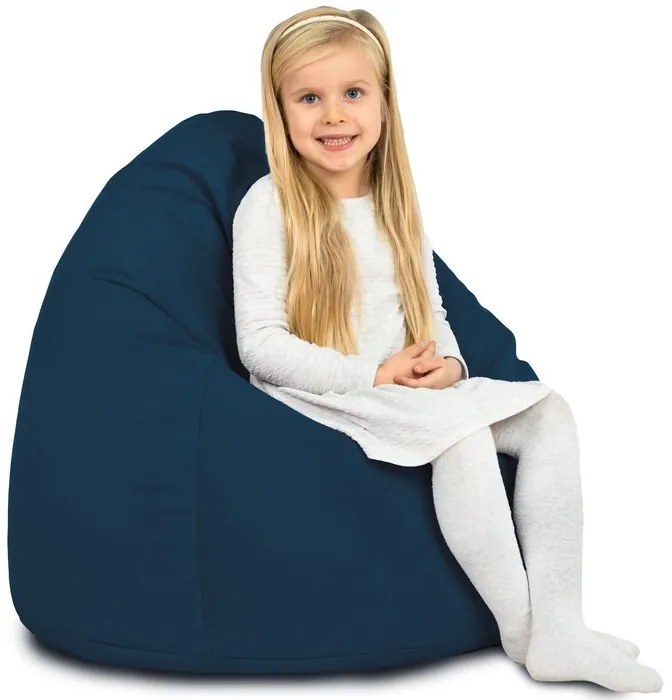 Sedací vak BAG Sako L Plyš Farba: 18. Tm. modrý