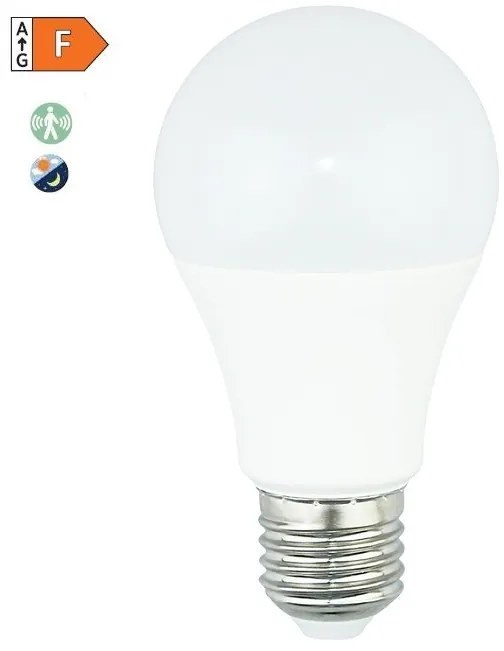 Diolamp SMD LED Smart Light-Sense A60 12W/E27/230V/4000K/1070Lm/230°/soumrakový a pohybový senzor
