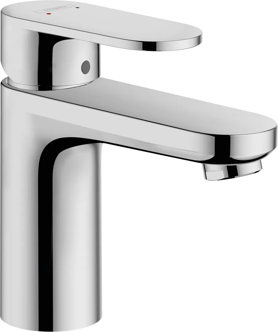 Hansgrohe Vernis Blend, umývadlová batéria 100 s kovovou odtokovou súpravou s tiahlom, EcoSmart, chrómová, HAN-71559000