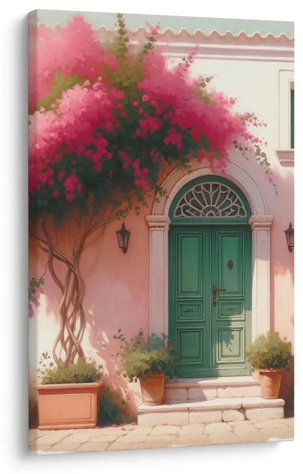 Obraz stredomorský vchod