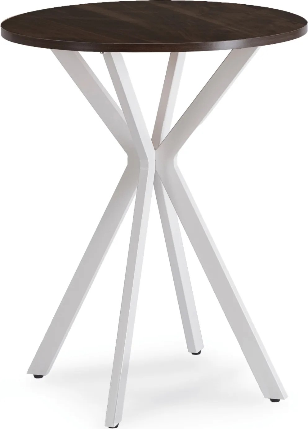 PROXIMA.store - Jedálenský stôl LAUREN FARBA: biela, FARBA NÔH: orech