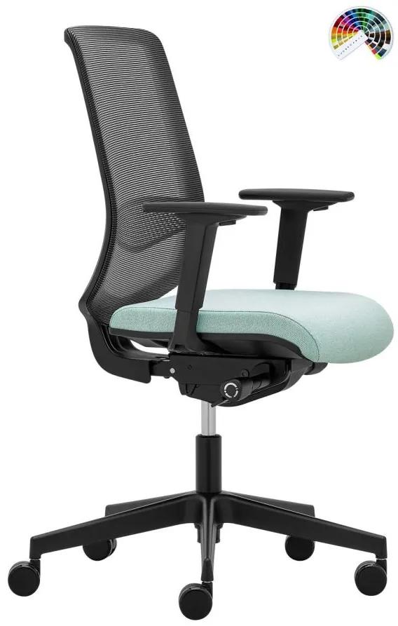 RIM Kancelárska stolička VICTORY VI 1405 1415 čalúnenie URBAN, JET BIOACTIVE