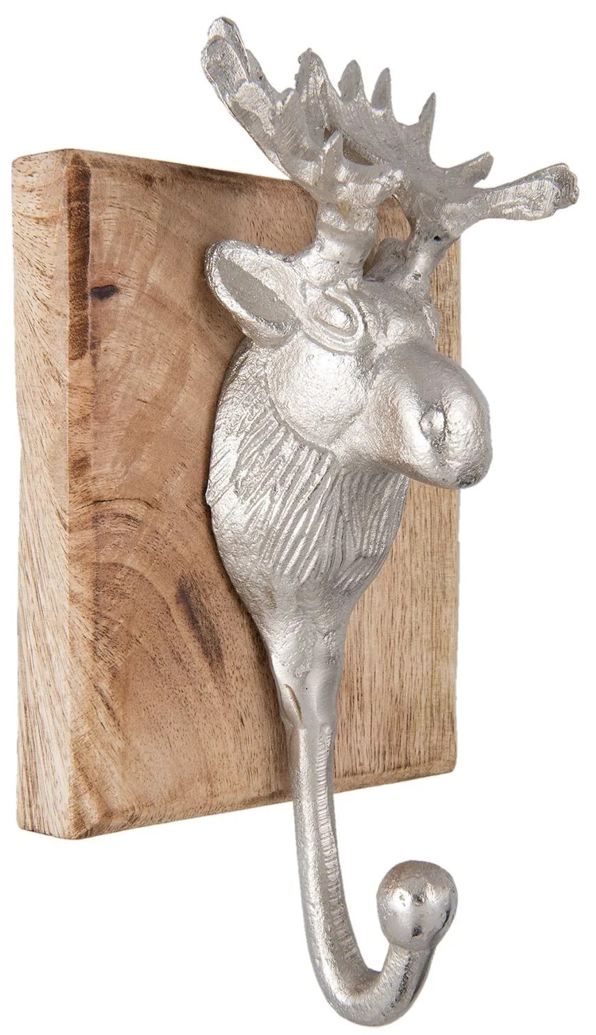 Strieborný háčik s hlavou Losa - 12 * 7 * 25 cm Strieborný háčik s hlavou Losa - 12 * 7 * 25 cm