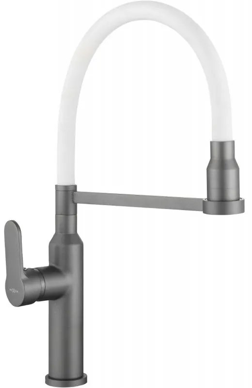 Mexen Edna - Vysoká batéria/drezová, šedá/biela, 672900-62