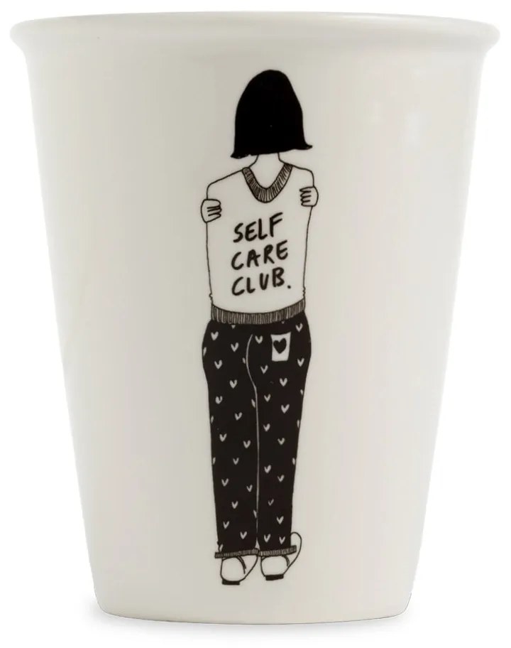 helen b Porcelánový hrnček Self Care club 220 ml