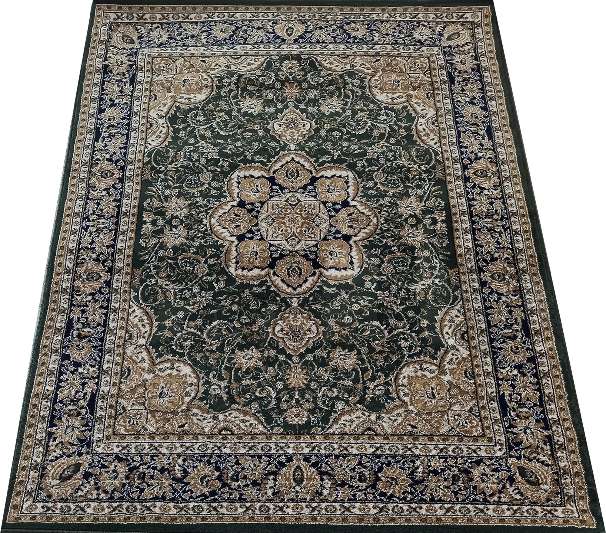 DY Zelený orientálny vintage koberec Exclusiv 03 N Rozmer: 160x220 cm