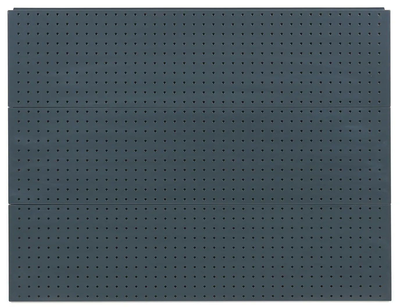 Predajný regál jednostranný, perfo steny, 1900 x 1000 x 450 mm, prídavný, antracit