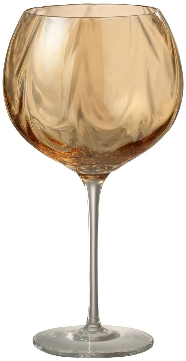 Jantárový pohár na víno Oil wine - Ø 12*21 cm Jantárový pohár na víno Oil wine - Ø 12*21 cm