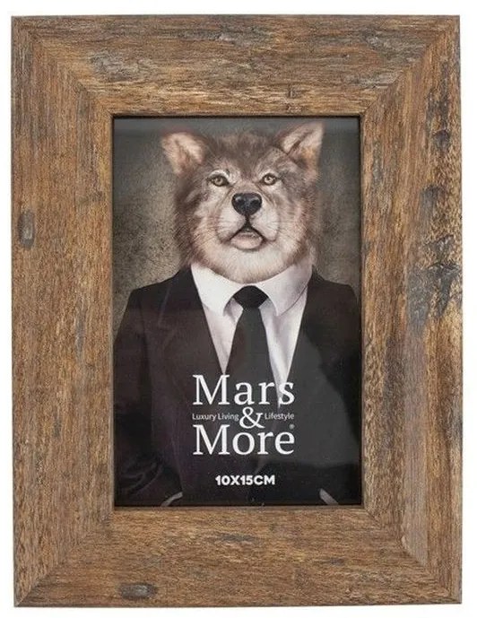 Hnedý fotorámik Nature S - 10 * 15 * 2cm