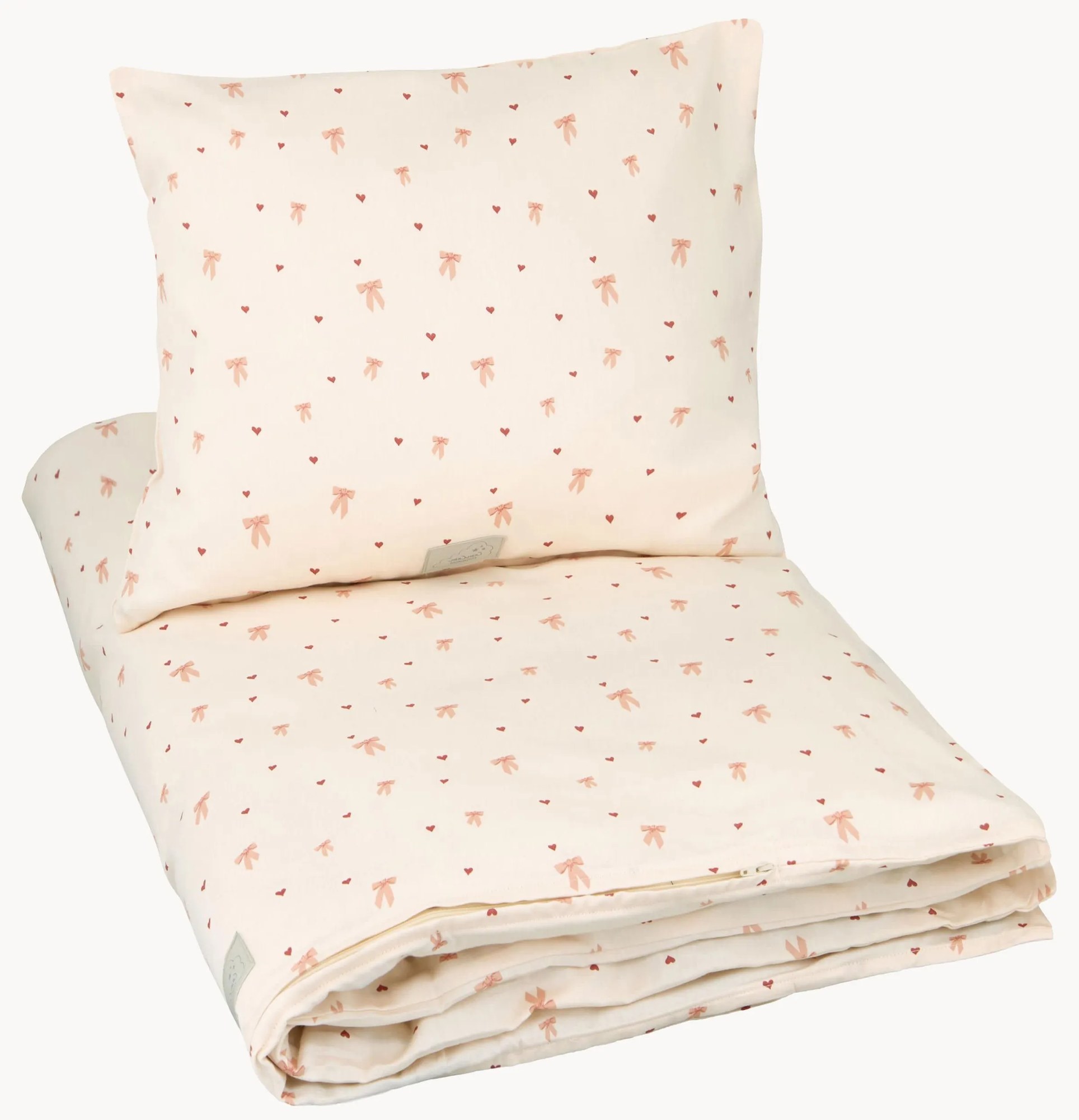 Detská posteľná bielizeň z bavlneného saténu Bows