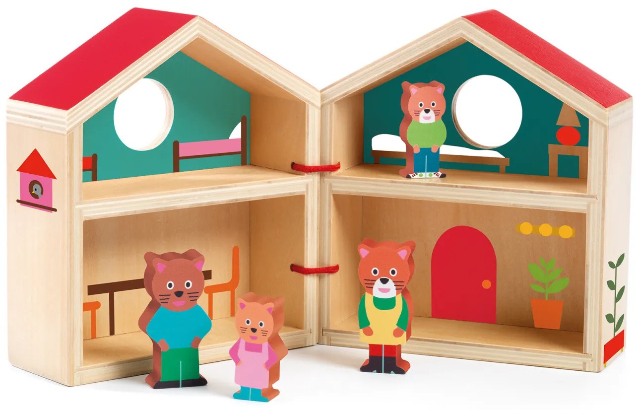 Mini domček so zvieratkami