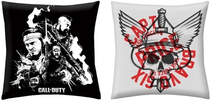 Vankúš Call of Duty - motív Kapitán Price - 40 x 40 cm