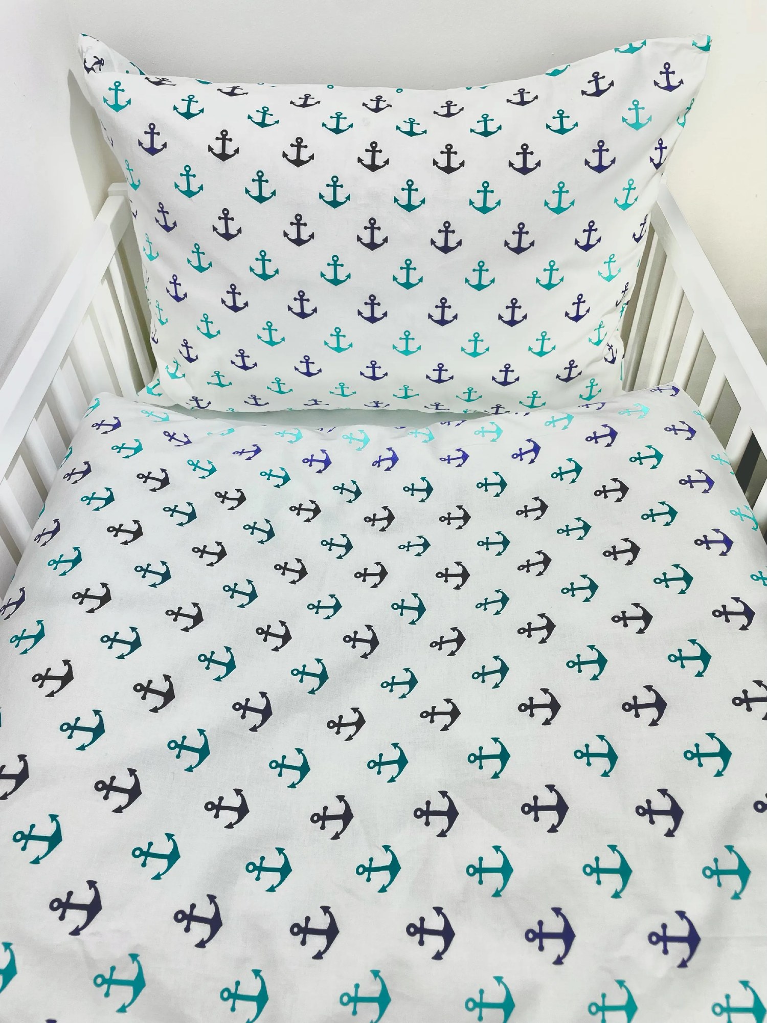 INTERMEDIC SK Posteľná obliečka do postieľky Kotva 90x130/45x65 cm