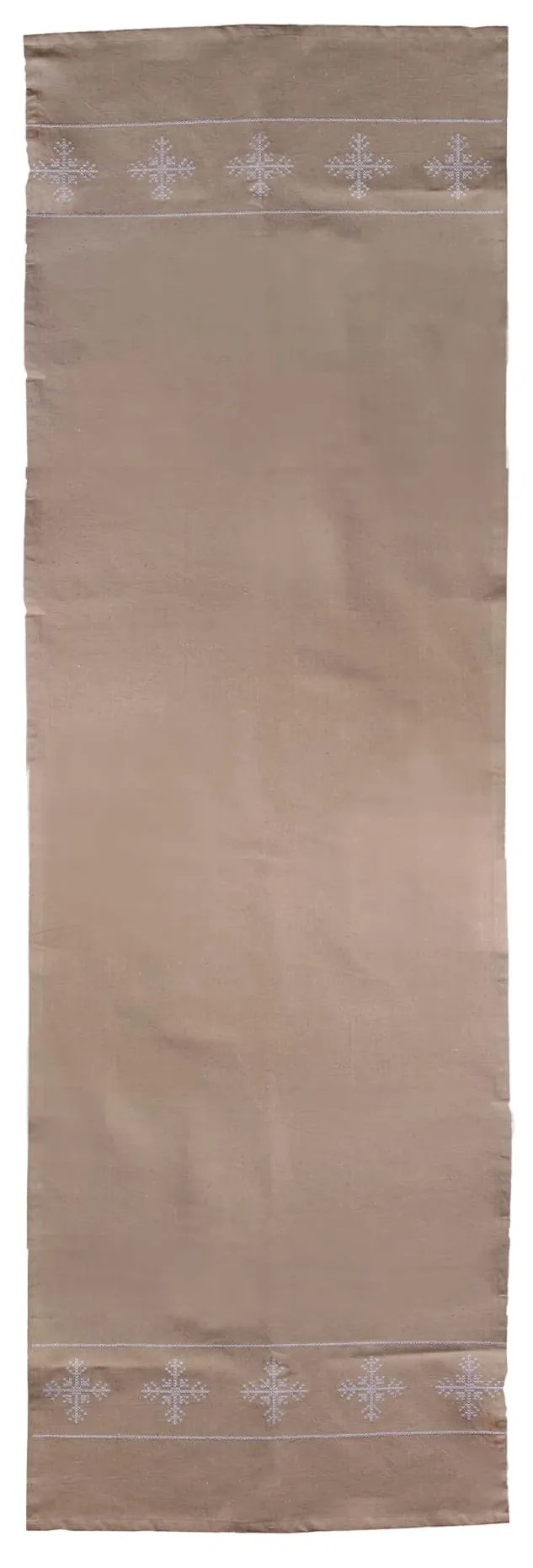 Storefactory Behúň na stôl z recyklovanej bavlny Flinga 44 x 140 cm