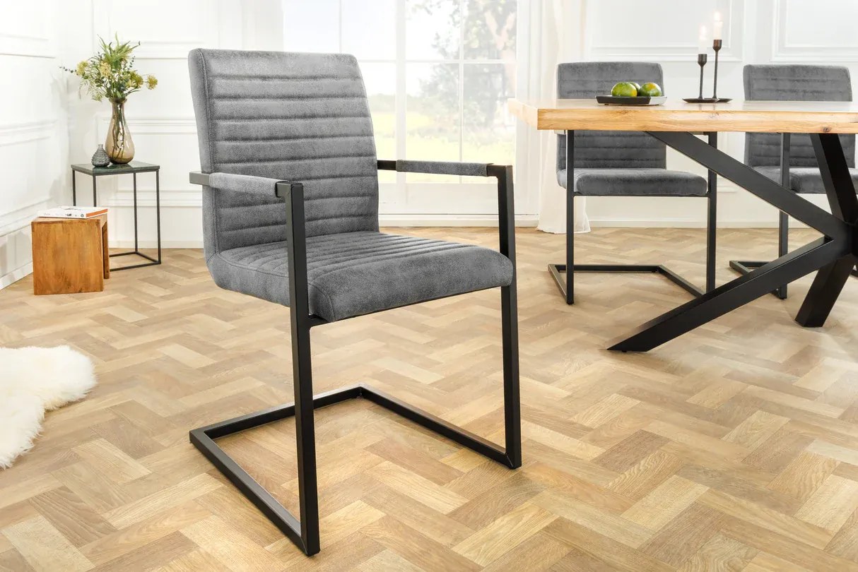 Dizajnová stolička LOFT kamenná sivá Dizajnová stolička LOFT kamenná sivá