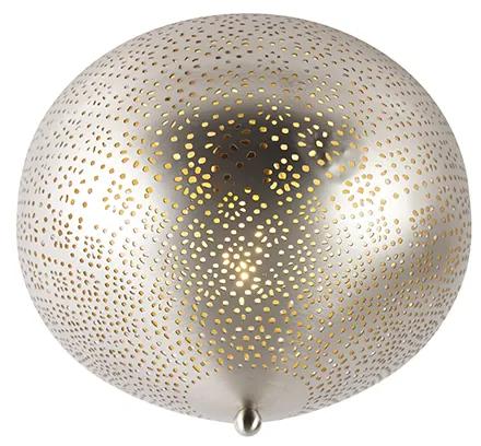 Orientálne stropné svietidlo oceľ - Sinbad