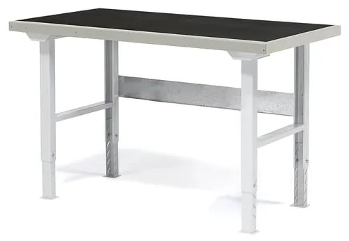 Dielenský stôl s ochrannou rohožou ROBUST, 1500x800 mm