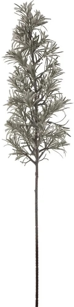 Zelená zasnežená dekoračná vetva borovice Pine Snowy - 110 cm