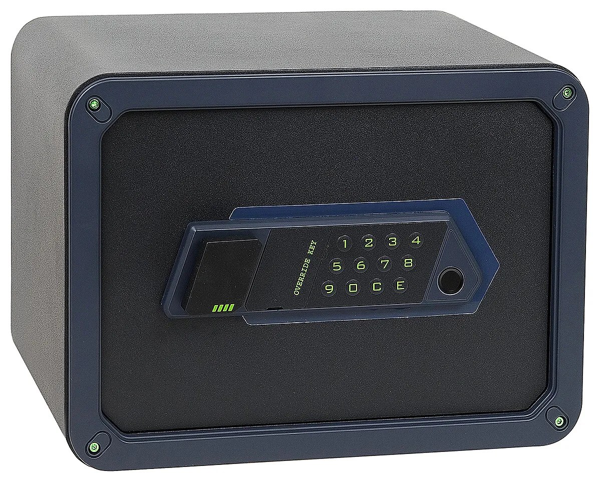 Oceľový trezor s elektronickým zámkom na odtlačok prsta RICHTER RS.25.GA.FIN