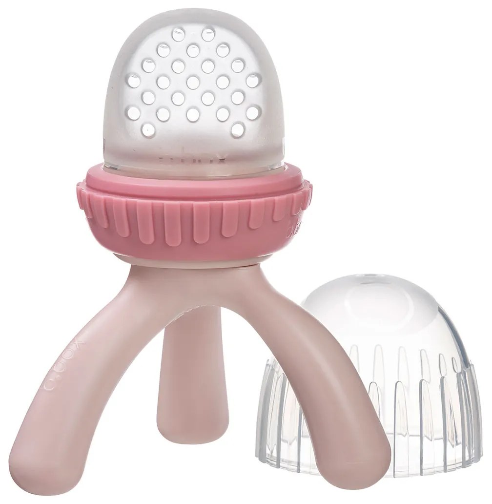 Kŕmiaci cumlík a hryzadielko - svetloružové