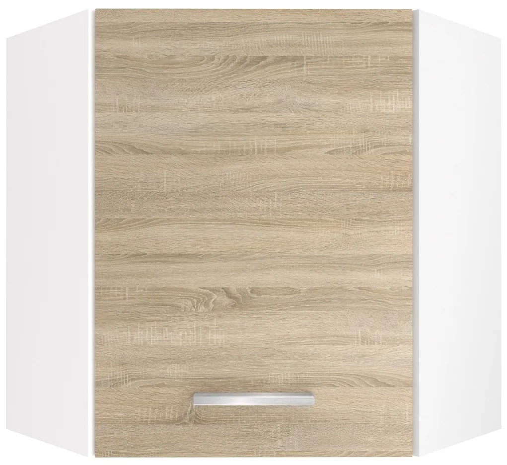 Kuchynská skrinka Belini horná rohová 60 cm dub sonoma TOR SGN60/1/WT/DS/0/E