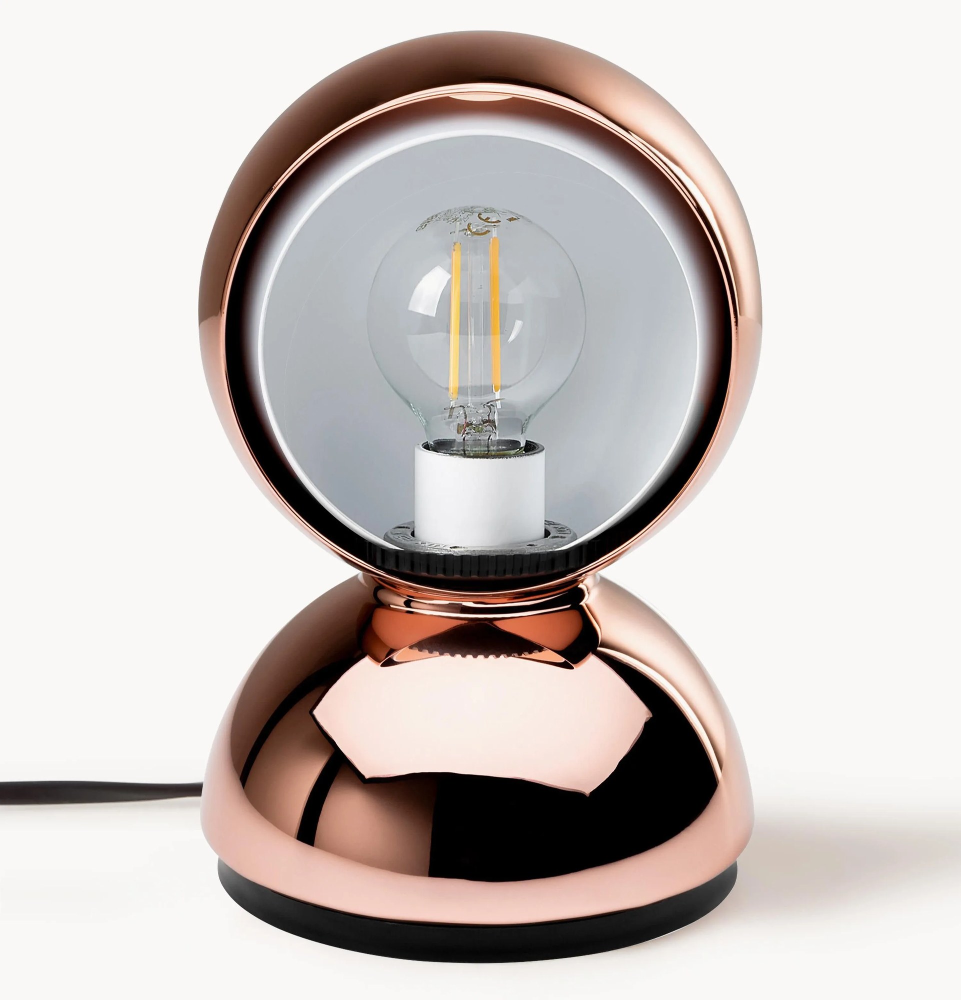 Malá nastaviteľná stolová lampa Eclisse