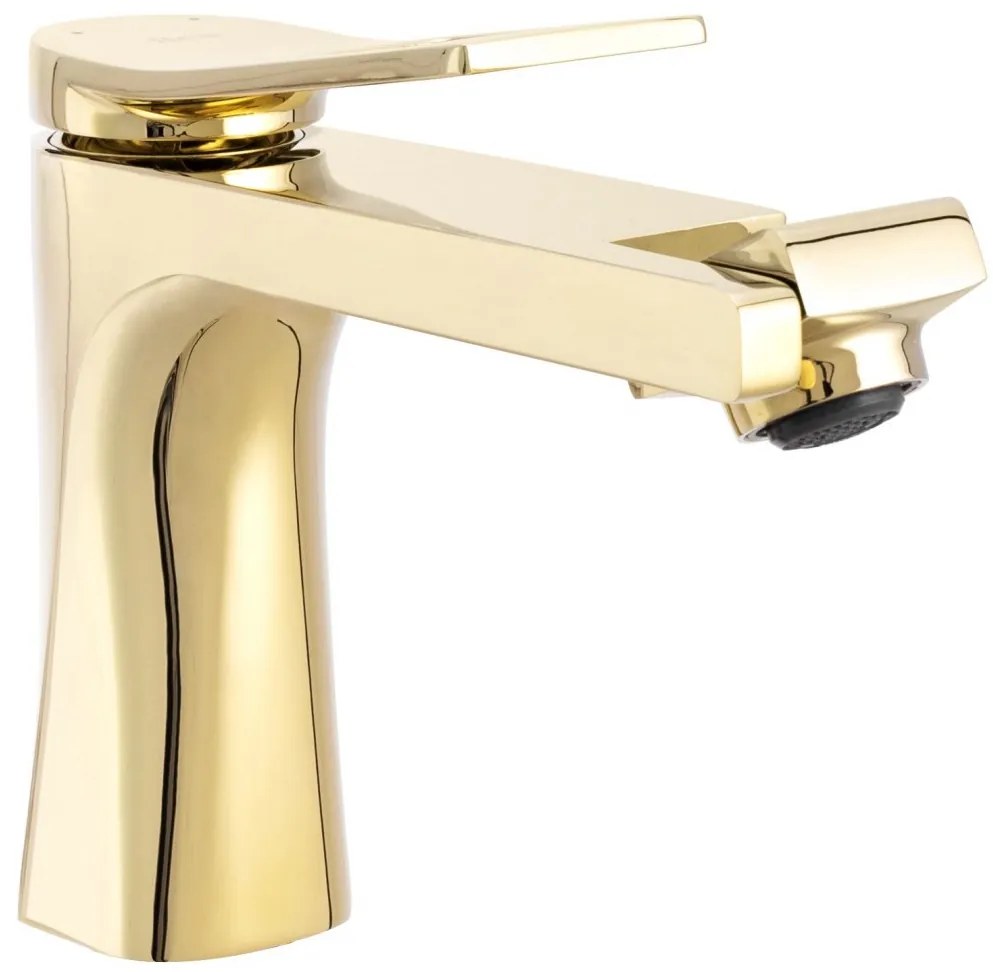 Rea Soul, umývadlová batéria 360, zlatá lesklá, REA-B9959