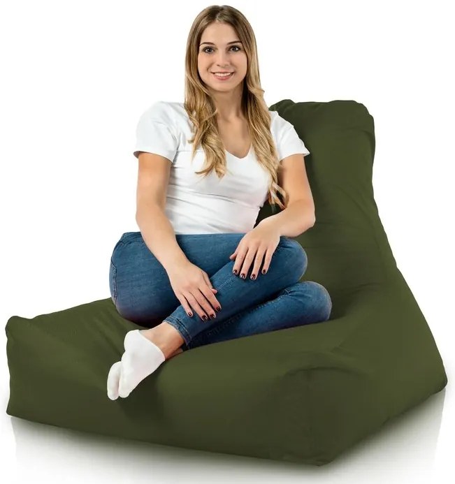 Sedací vak Bali Outdoor Farba: 8.Tm.Zelený