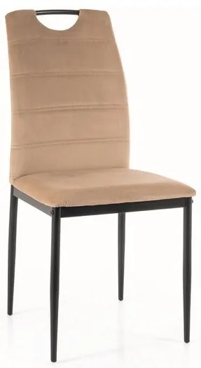 Jedálenská stolička Rip Velvet, béžová