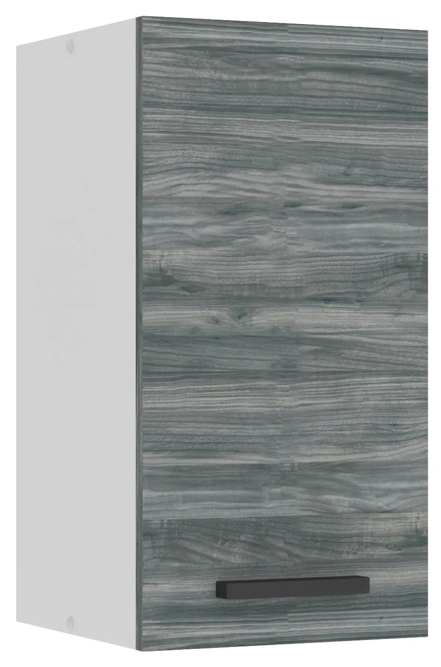 Kuchynská skrinka Belini Premium Full Version horná 30 cm šedý antracit Glamour Wood