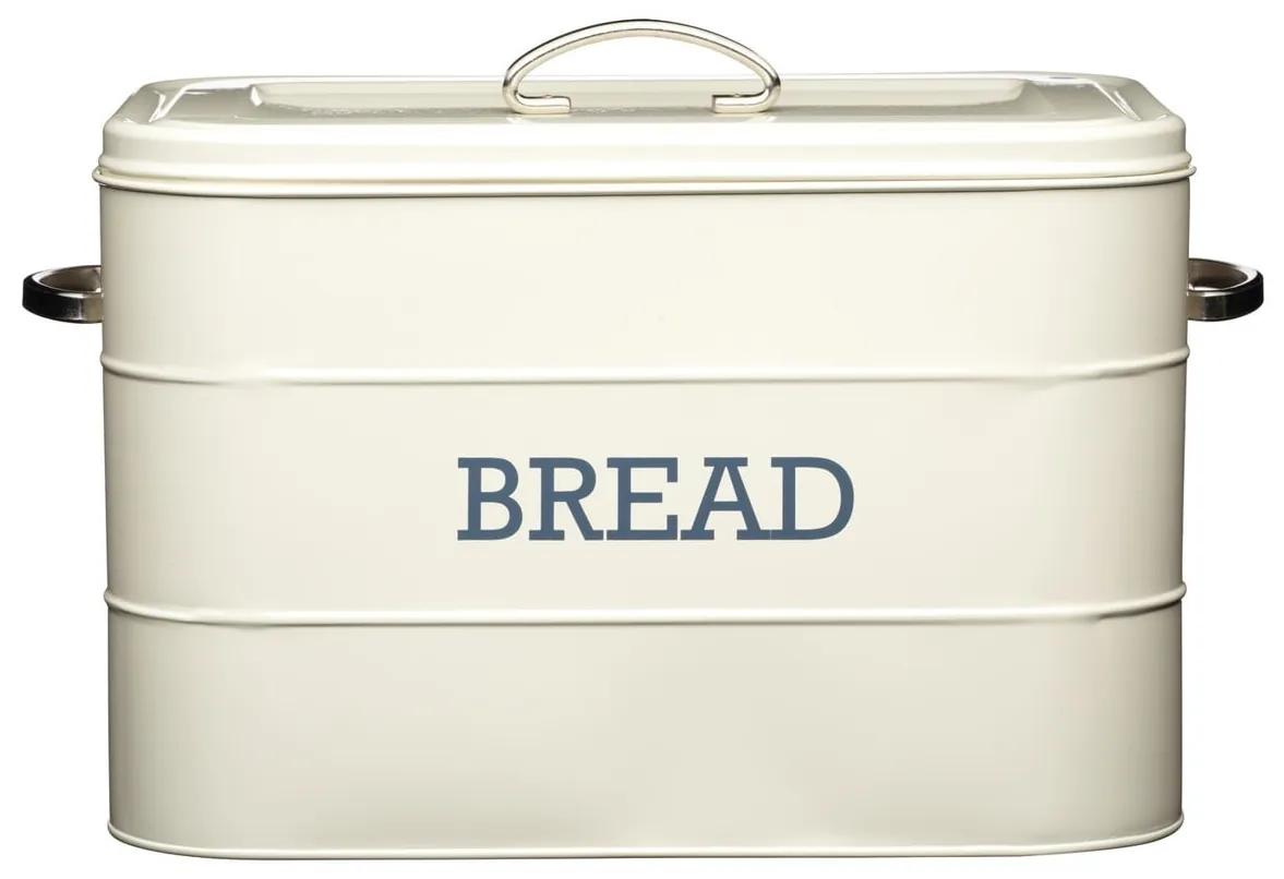 Kitchen Craft Kovový box na pečivo Bread Cream