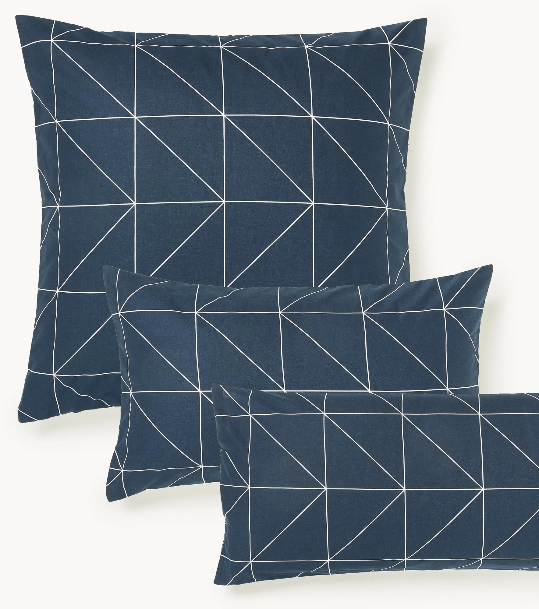 Vzorovaná bavlnená obliečka na vankúš Marla