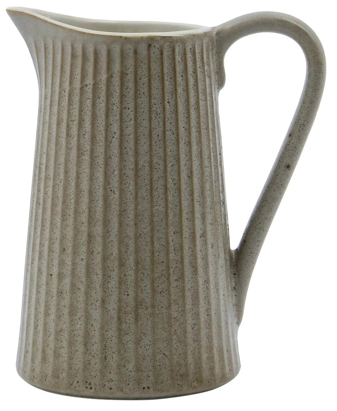 House Doctor Kameninový džbán Pleat 280 ml