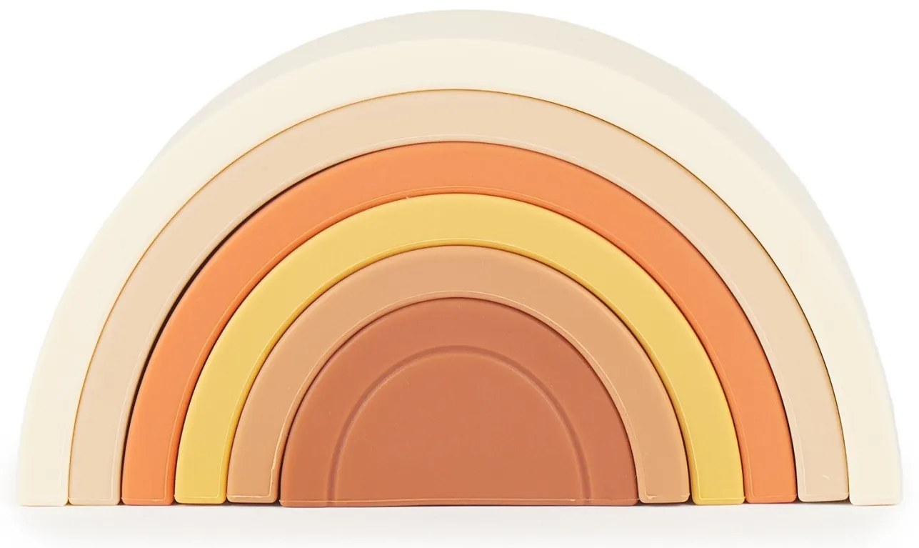 Bieco - Skladacia silikónová dúha - Chocolate Bliss