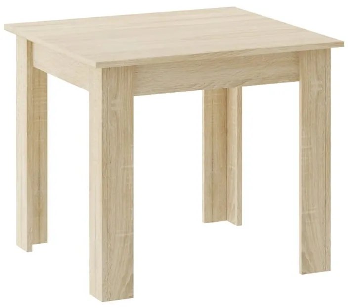 Jedálenský stôl 80x80 Sonoma Oak