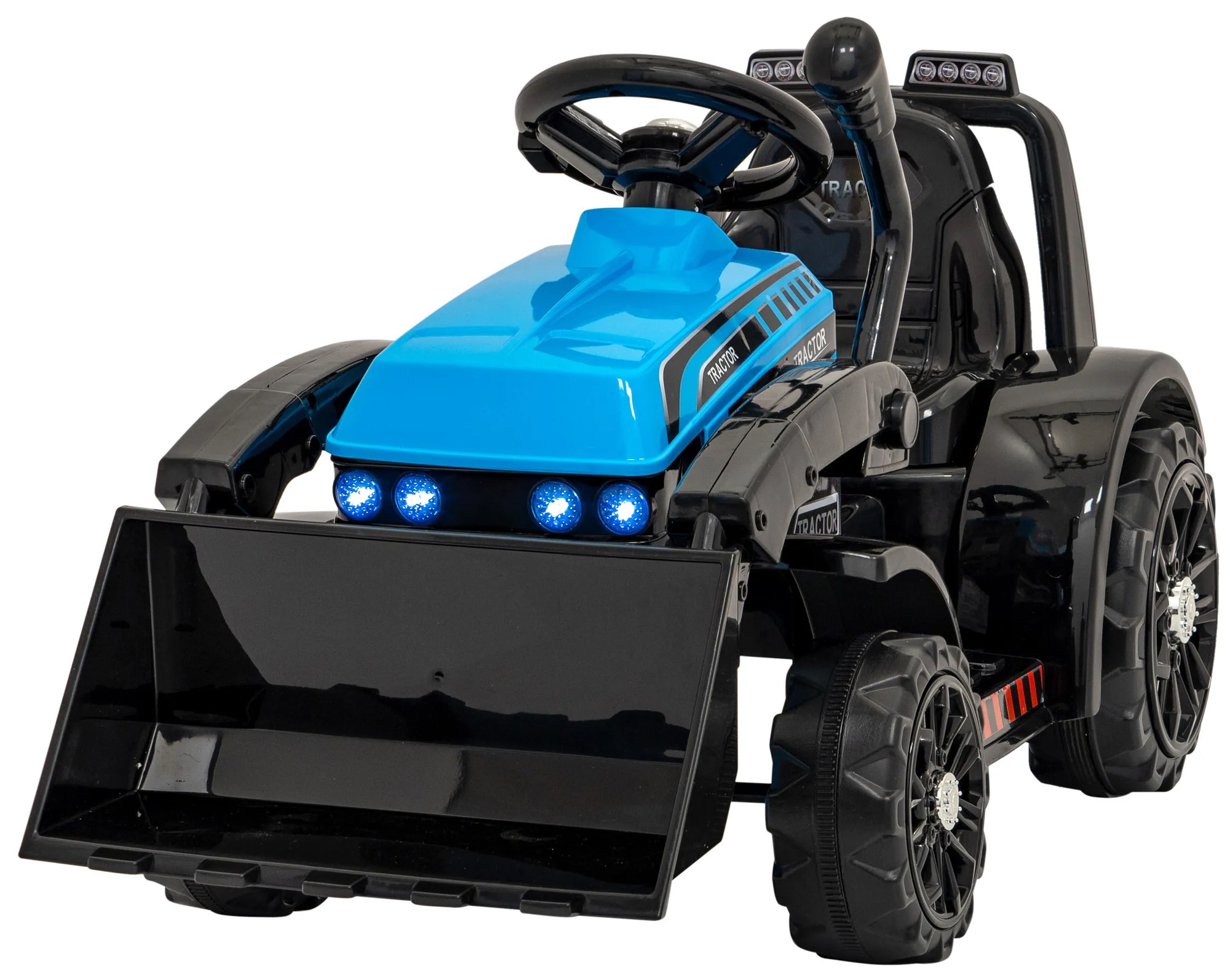 Akumulátorový traktorový buldozér RAMIZ G320 - modrý