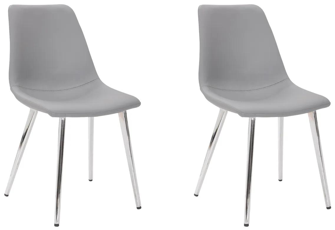 2x Stolička Hawaj CL-18062 | svetlo šedá