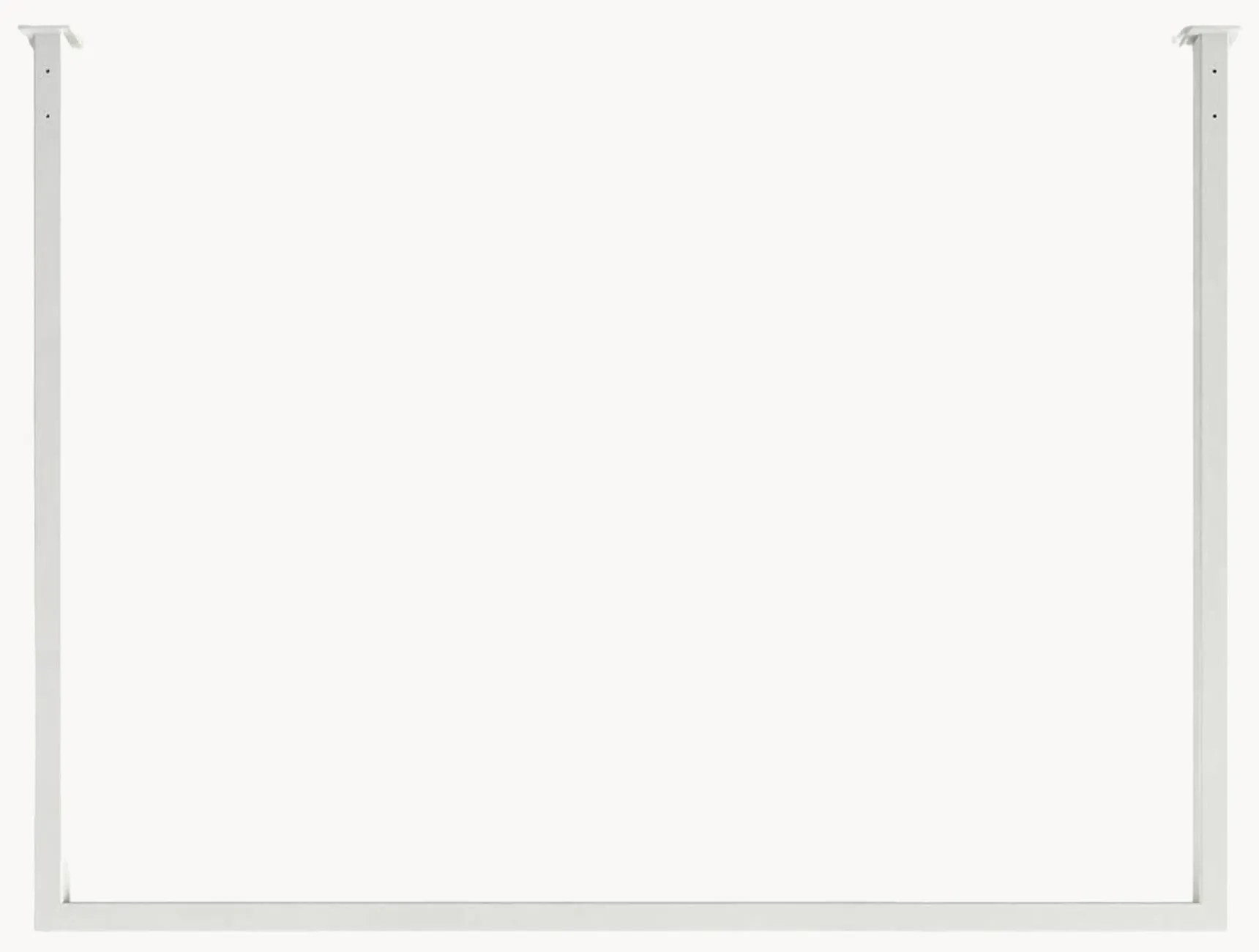 Kovová tyč na šaty Rubi