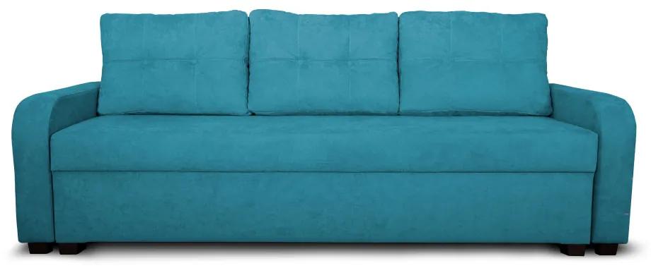 3-miestna Rozkladacia pohovka POLA Tyrkysová