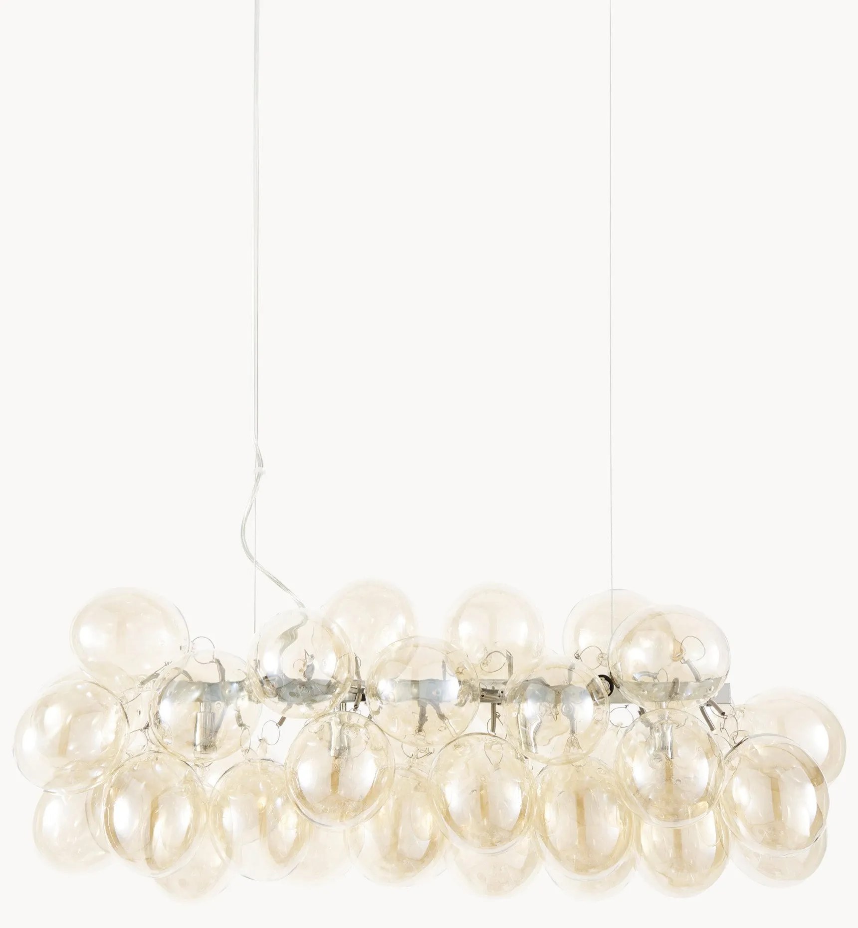 Ručne fúkané závesné svietidlo Gross